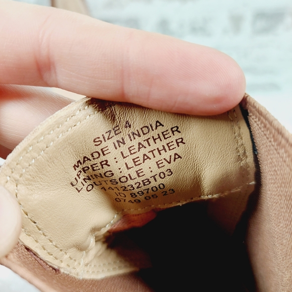 New Jack Rogers Girls Coco Suede Leather Chelsea Boots A405 - Picture 9 of 10